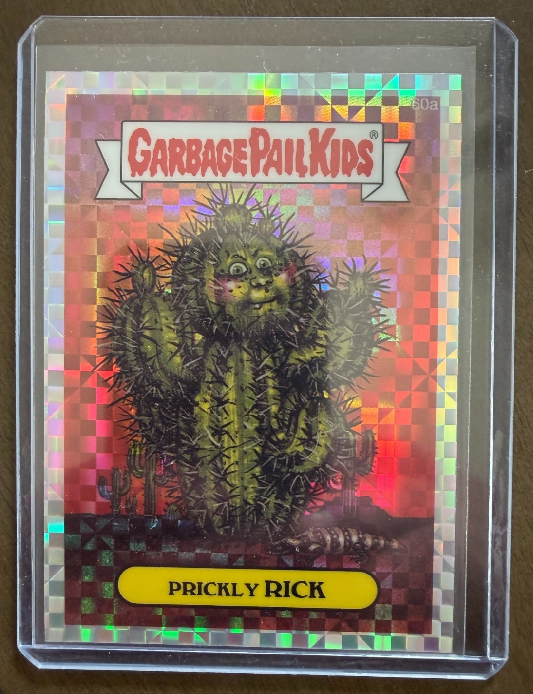 2014 Topps Garbage Pail Kids Chrome Series 2 Xfractor #60a Prickly Rick front