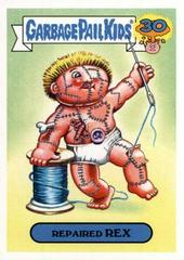 2015 Topps Topps Garbage Pail Kids 30Th Anniversary Lost Alternate Art Black #2b Repaired Rex front