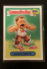 2015 Topps Topps Garbage Pail Kids 30Th Anniversary '80'S Spoof Black #17b Bruised Bruce front