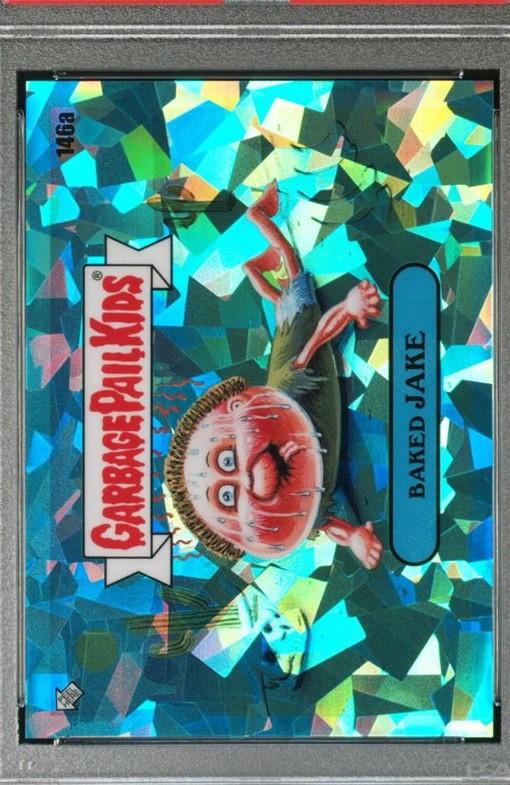 2021 Topps Garbage Pail Kids Sapphire Edition Aqua #146a Baked Jake front