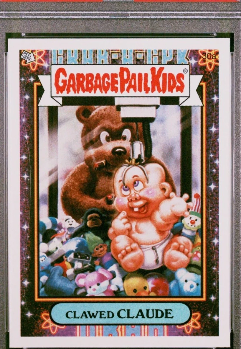2007 Topps Garbage Pail Kids Stickers Series 6 #30a Clawed Claude front