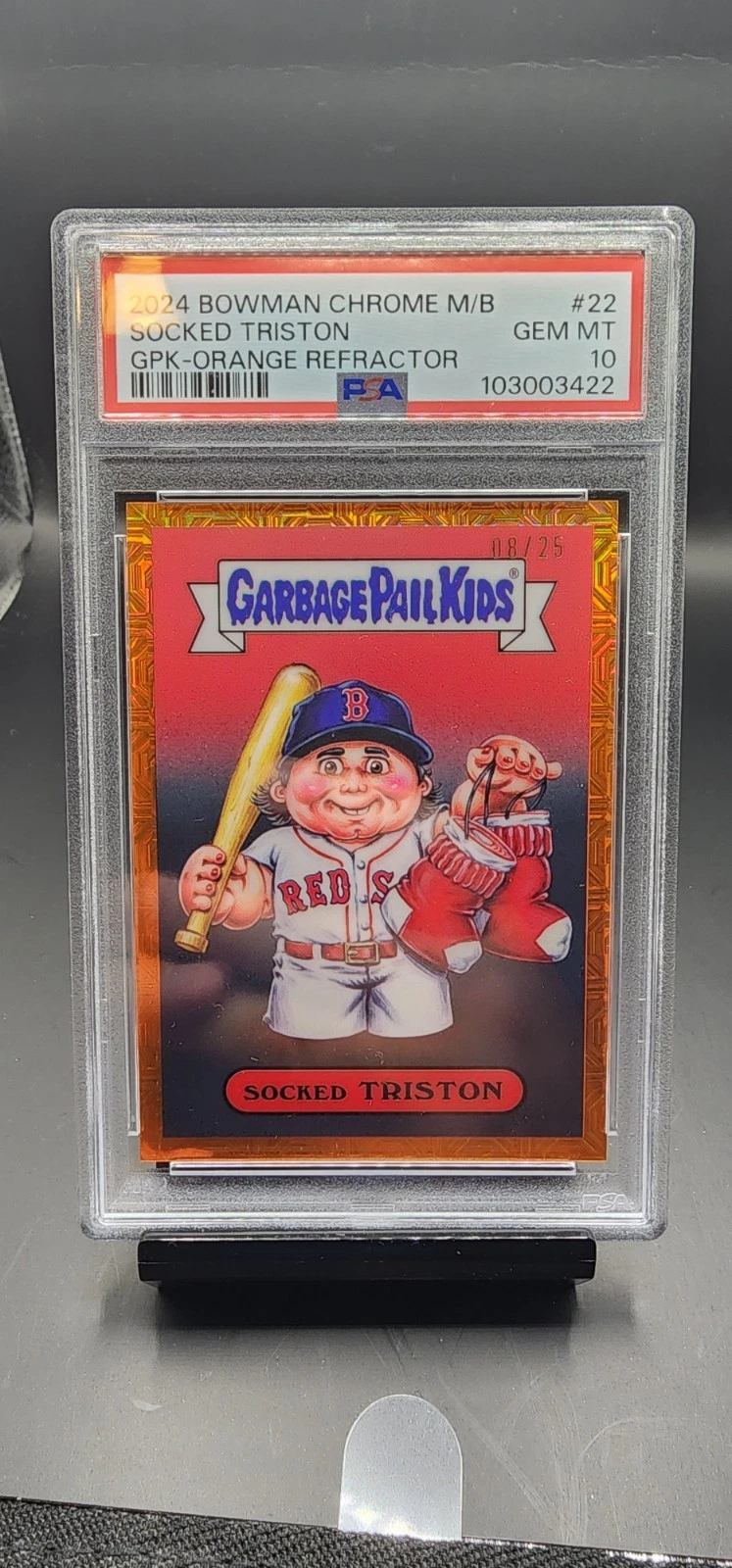 Triston Casas Socked Triston (2024) PSA 10