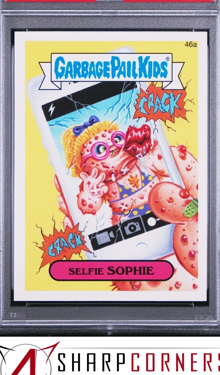 2015 Topps Topps Garbage Pail Kids Series 1 #46a Selfie Sophie front