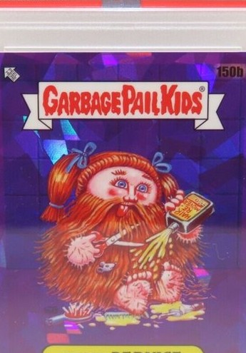 2021 Topps Garbage Pail Kids Sapphire Edition Purple #150b Bushy Bernice front