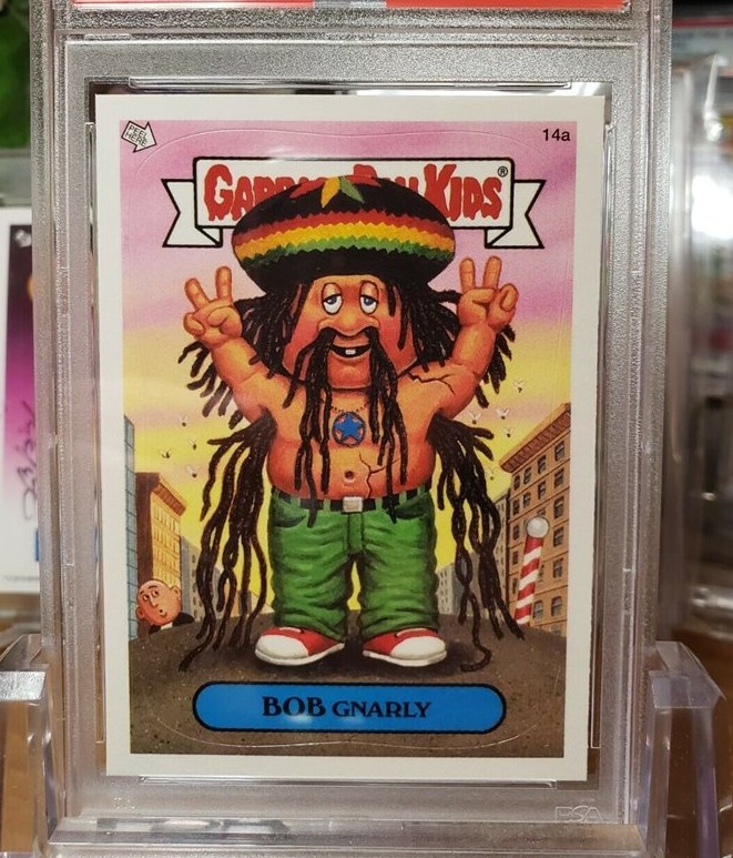 2004 Topps Garbage Pail Kids Stickers Series 3 #14a Bob Gnarly front