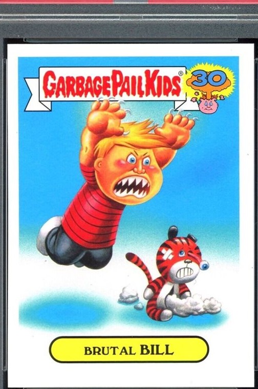 2015 Topps Topps Garbage Pail Kids 30Th Anniversary '80'S Spoof #15b Brutal Bill front