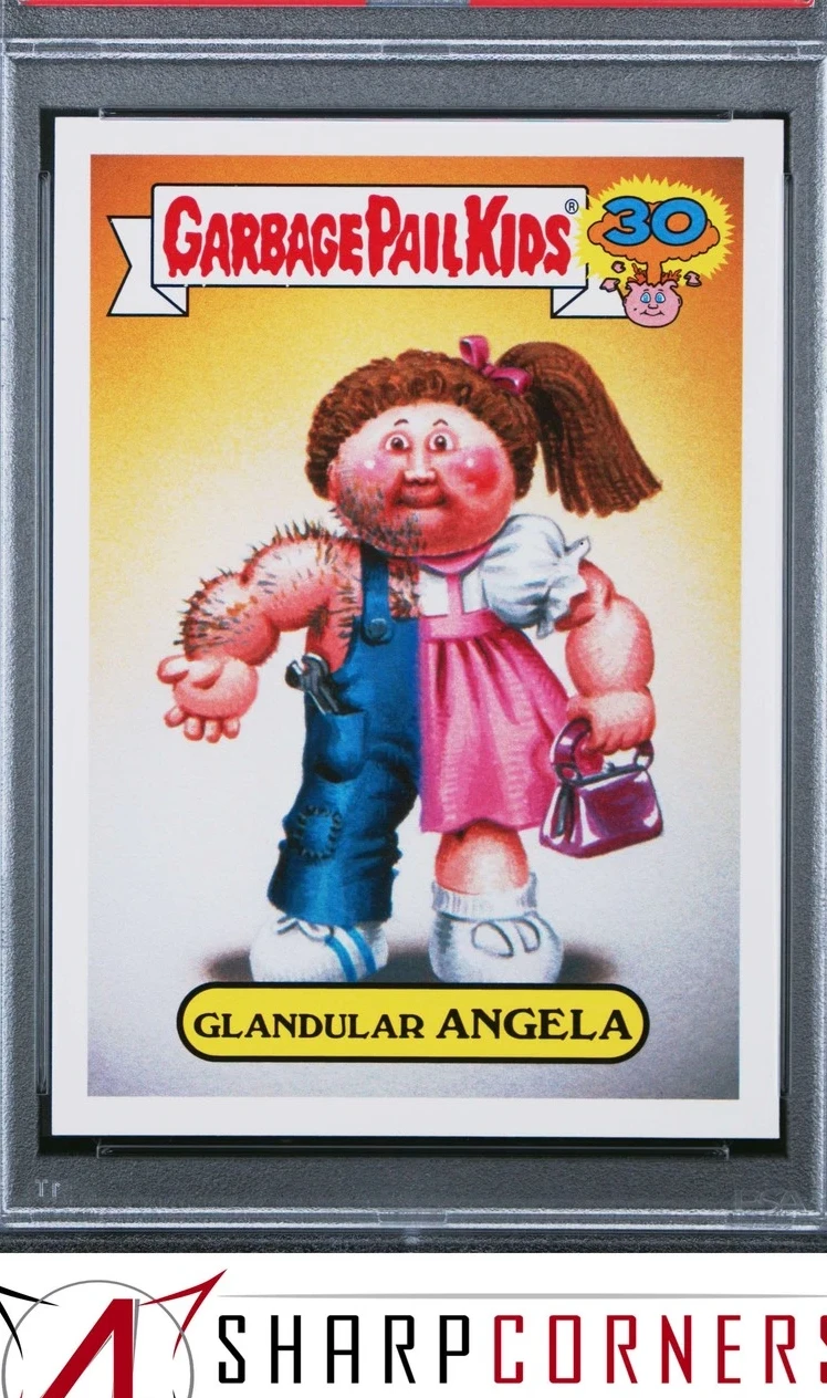 2015 Topps Topps Garbage Pail Kids 30Th Anniversary Lost Alternate Art #1b Glandular Angela front