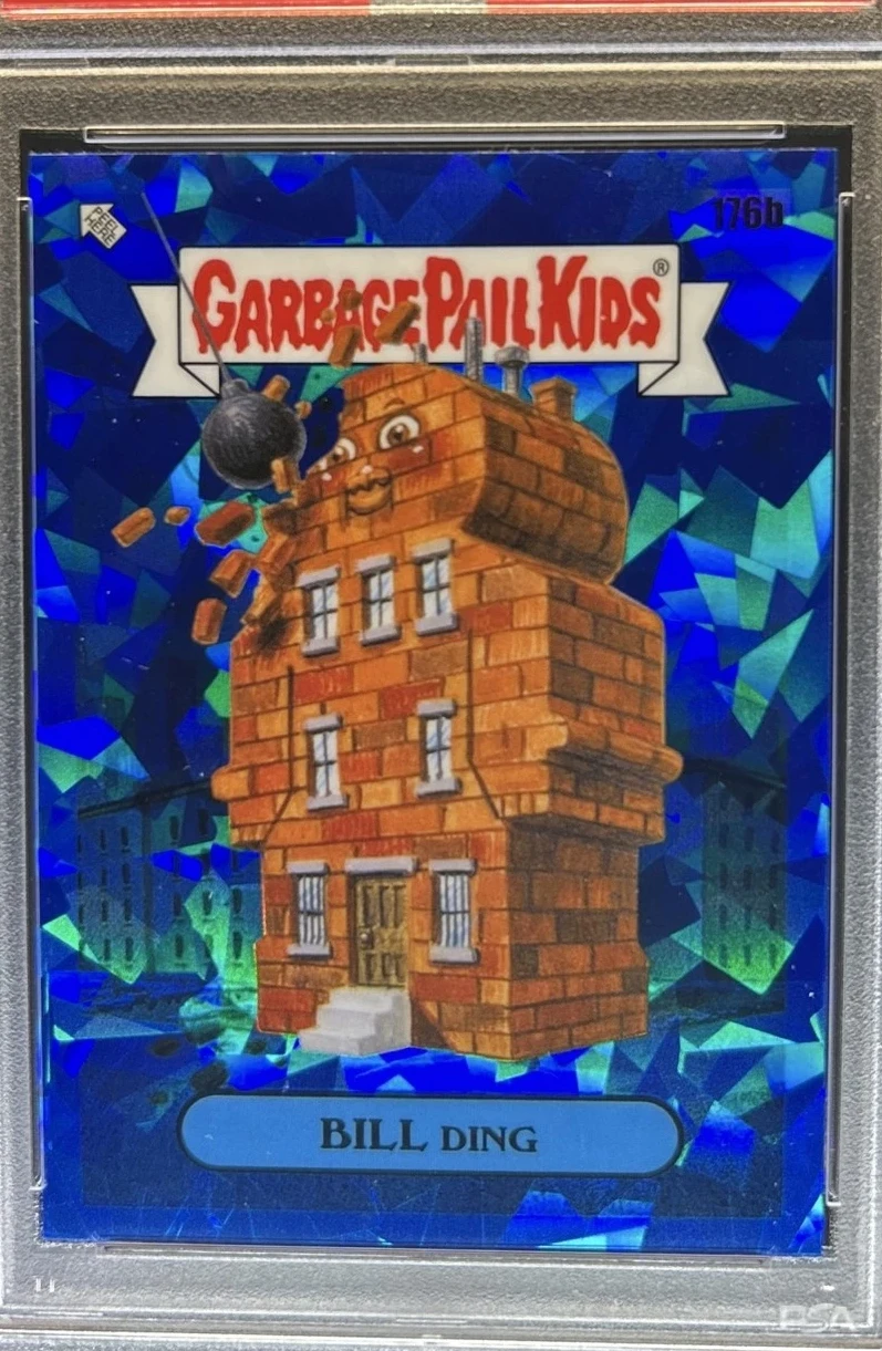 2022 Topps Garbage Pail Kids Sapphire #176b Bill Ding front