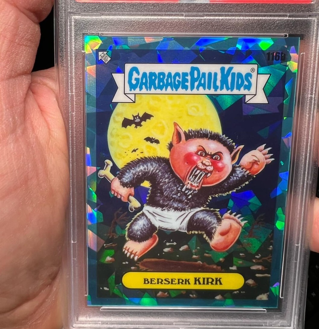 2021 Topps Garbage Pail Kids Sapphire Edition Aqua #116b Berserk Kirk front