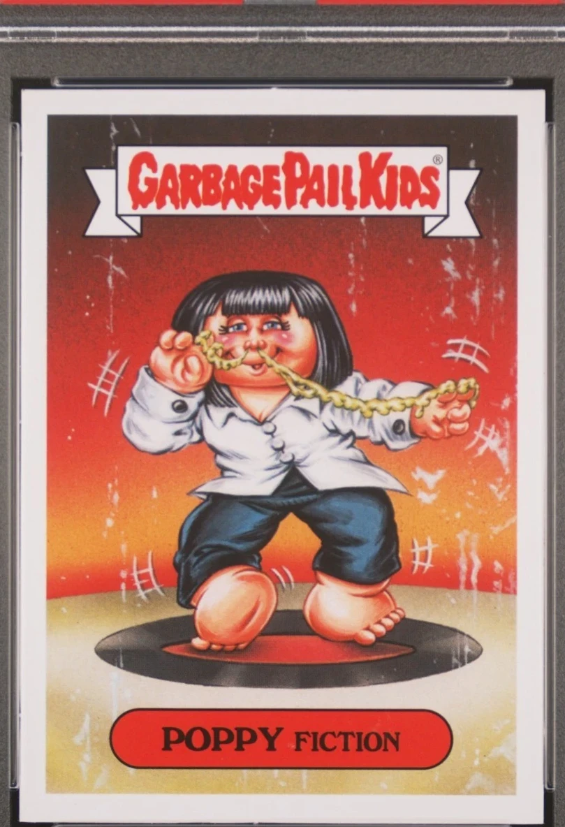 2024 Topps Garbage Pail Kids Greenlight Collectibles Series 6 Stickers #1 Poppy Fiction front
