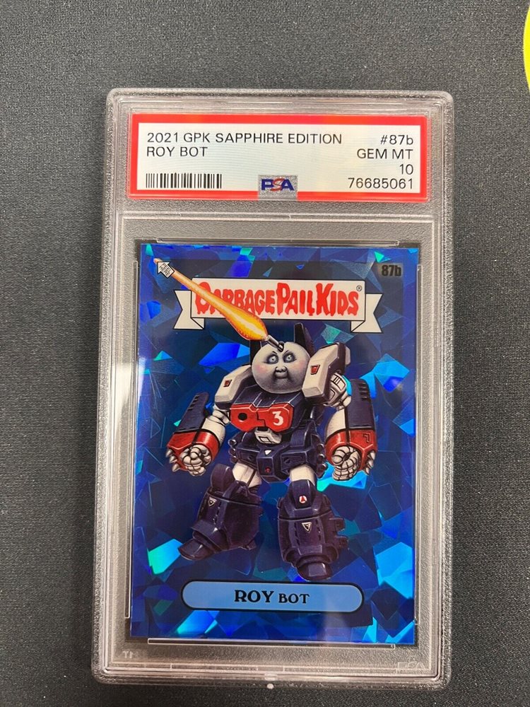 2021 Topps Garbage Pail Kids Sapphire Edition #87b Roy Bot front