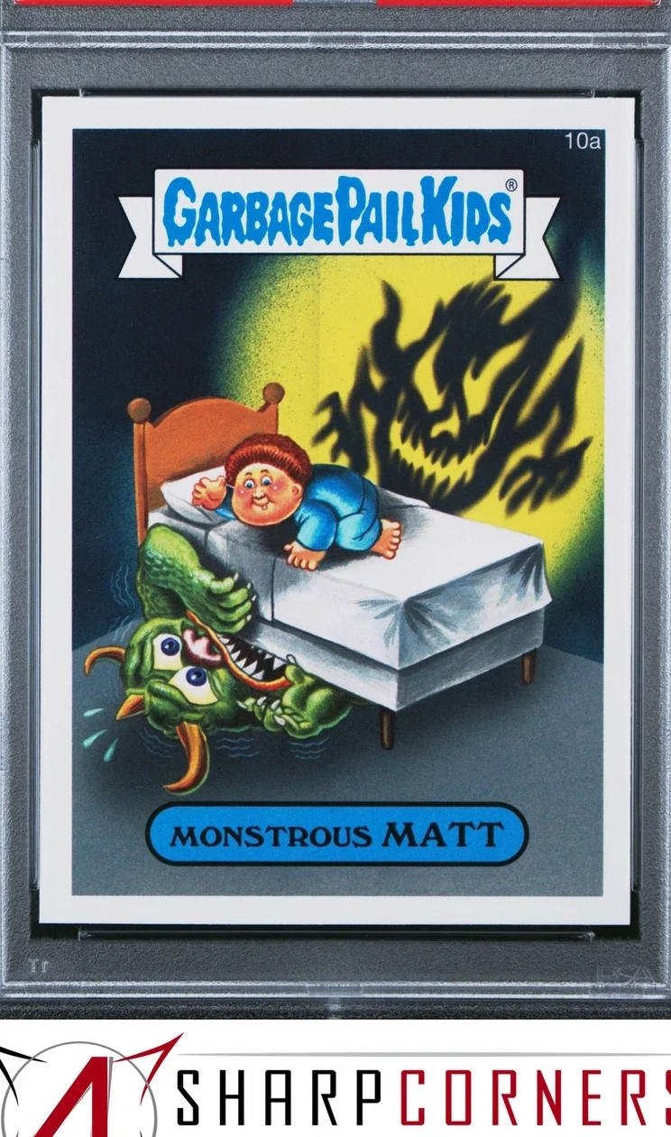 2015 Topps Topps Garbage Pail Kids Series 1 #10a Monstrous Matt front