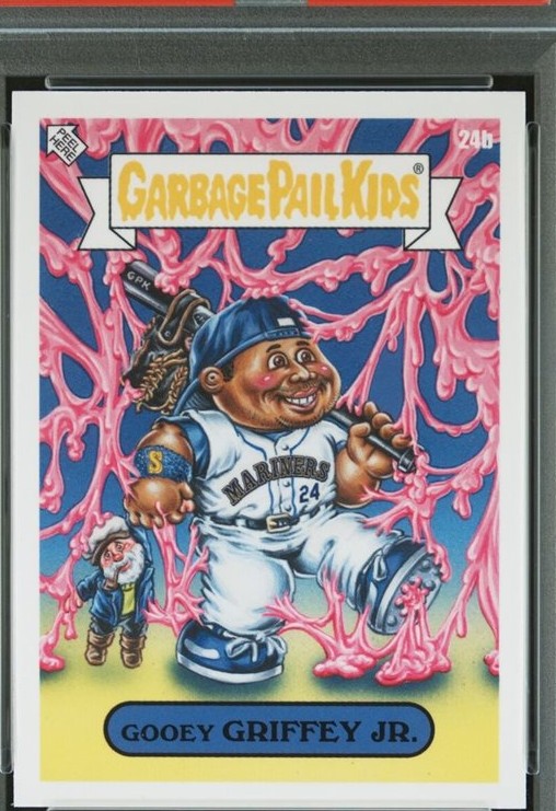 2023 Topps Topps Garbage Pail Kids X Mlb Series 3 #24b Gooey Griffey Jr. front