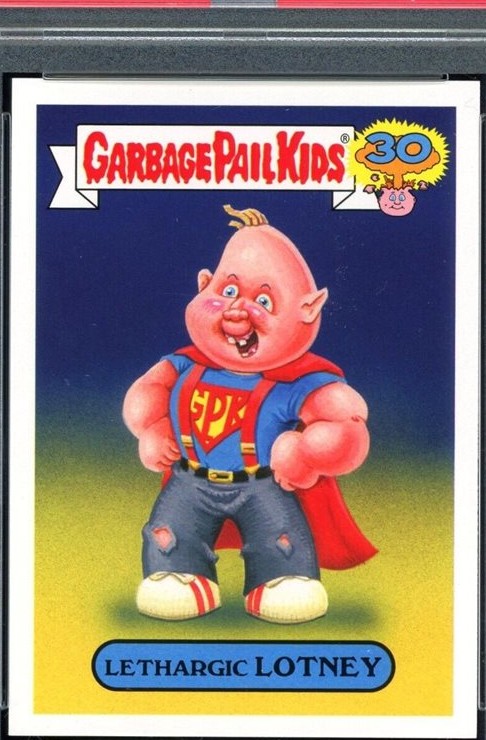 2015 Topps Topps Garbage Pail Kids 30Th Anniversary '80'S Spoof #20b Lethargic Lotney front