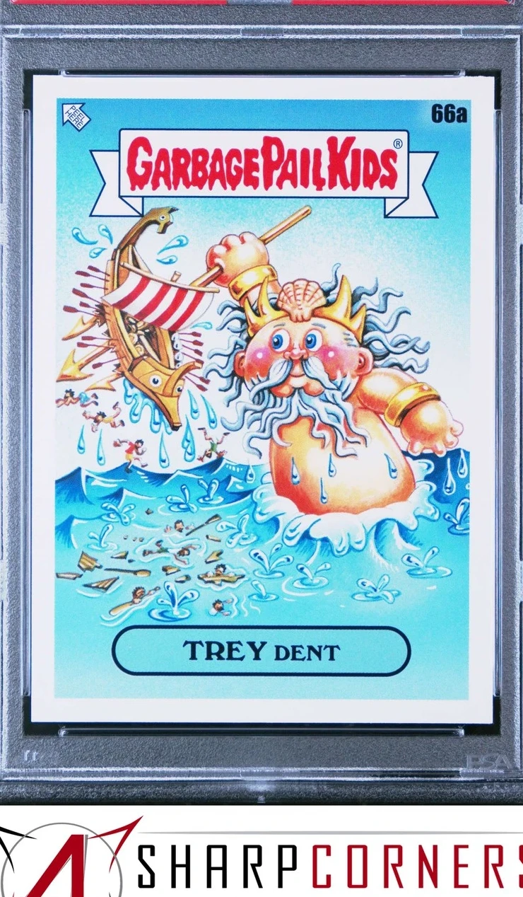 2020 Topps Garbage Pail Kids #66a Trey Dent front