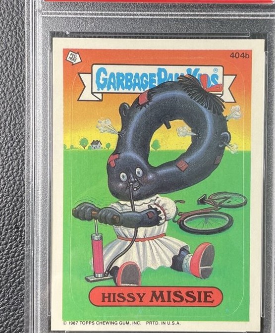 1987 Topps Garbage Pail Kids Series 10 #404b Hissy Missie front