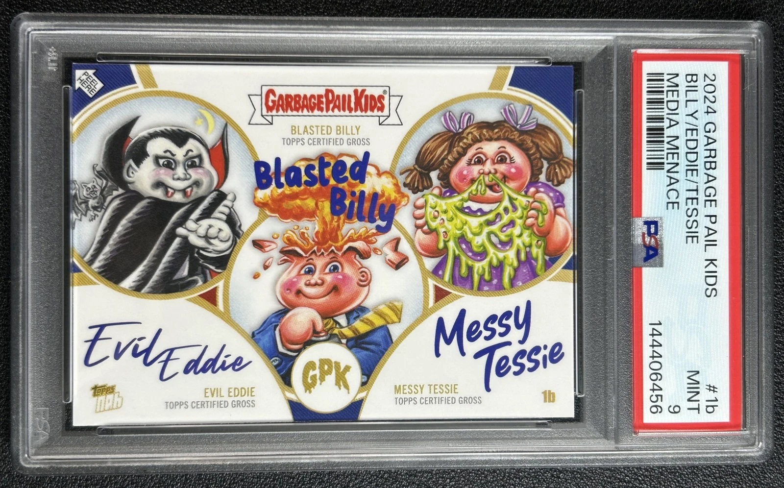 Blasted Billy/Evil Eddie/Messy Tessie (2024) PSA 9