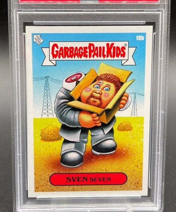 2022 Topps Garbage Pail Kids We Hate The '90S #18b Sven Seven front