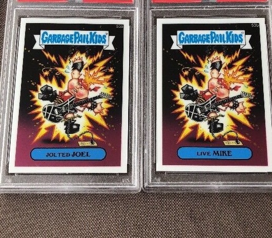 2014 Topps Garbage Pail Kids Chrome Series 2 #53a Jolted Joel front