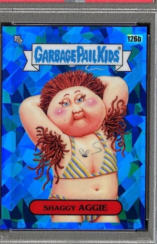 2021 Topps Garbage Pail Kids Sapphire Edition #126b Shaggy Aggie front