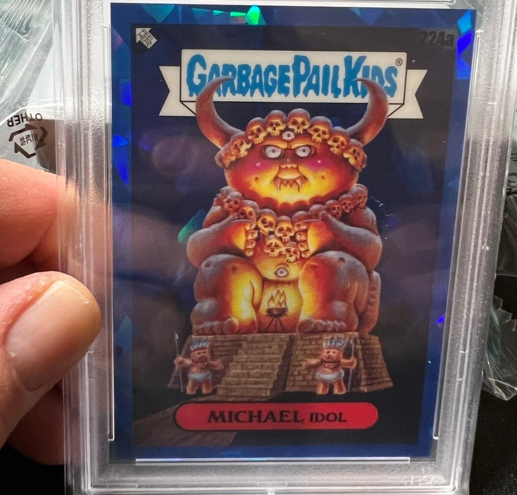 2023 Topps Topps Garbage Pail Kids Sapphire Edition #224a Michael Idol front