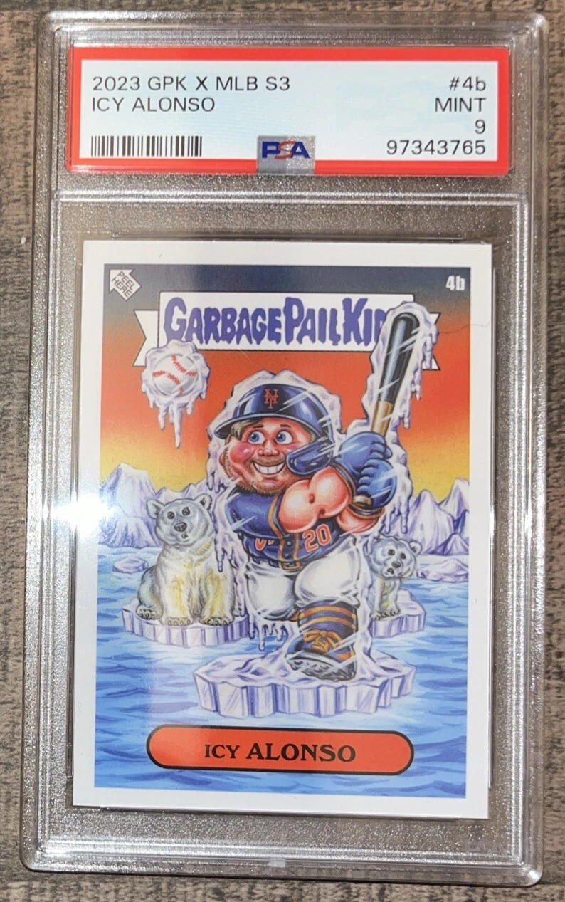 2023 Topps Topps Garbage Pail Kids X Mlb Series 3 #4b Icy Alonso front