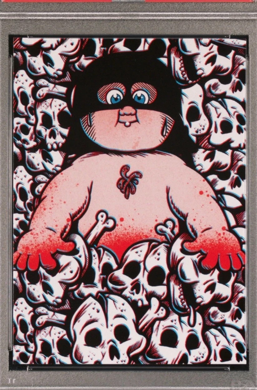 2020 Topps Garbage Pail Kids Skateboard Stickers #10 Max Axe front