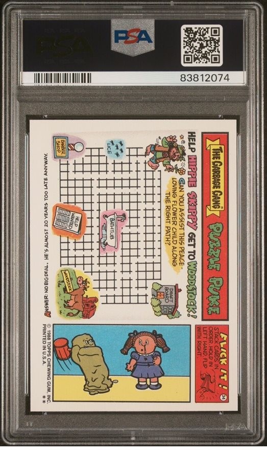 1988 Topps Garbage Pail Kids Series 13 #538b Gooey Gwen front