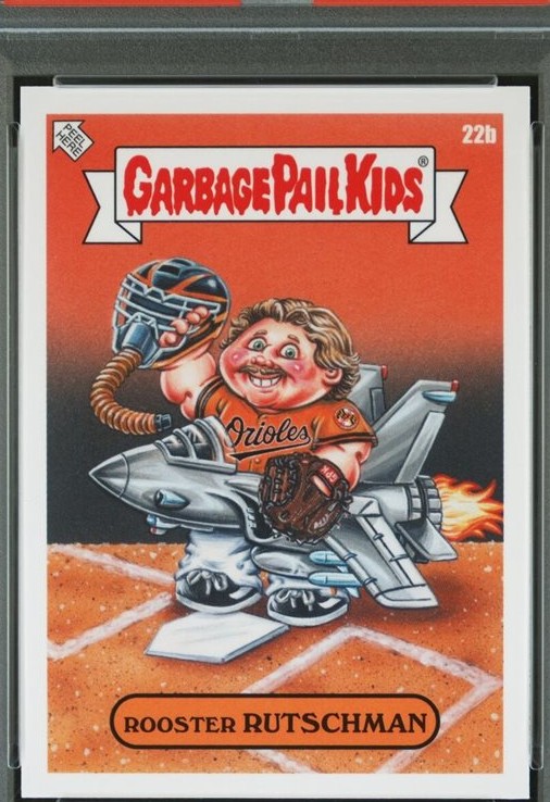 2023 Topps Topps Garbage Pail Kids X Mlb Series 3 #22b Rooster Rutschman front