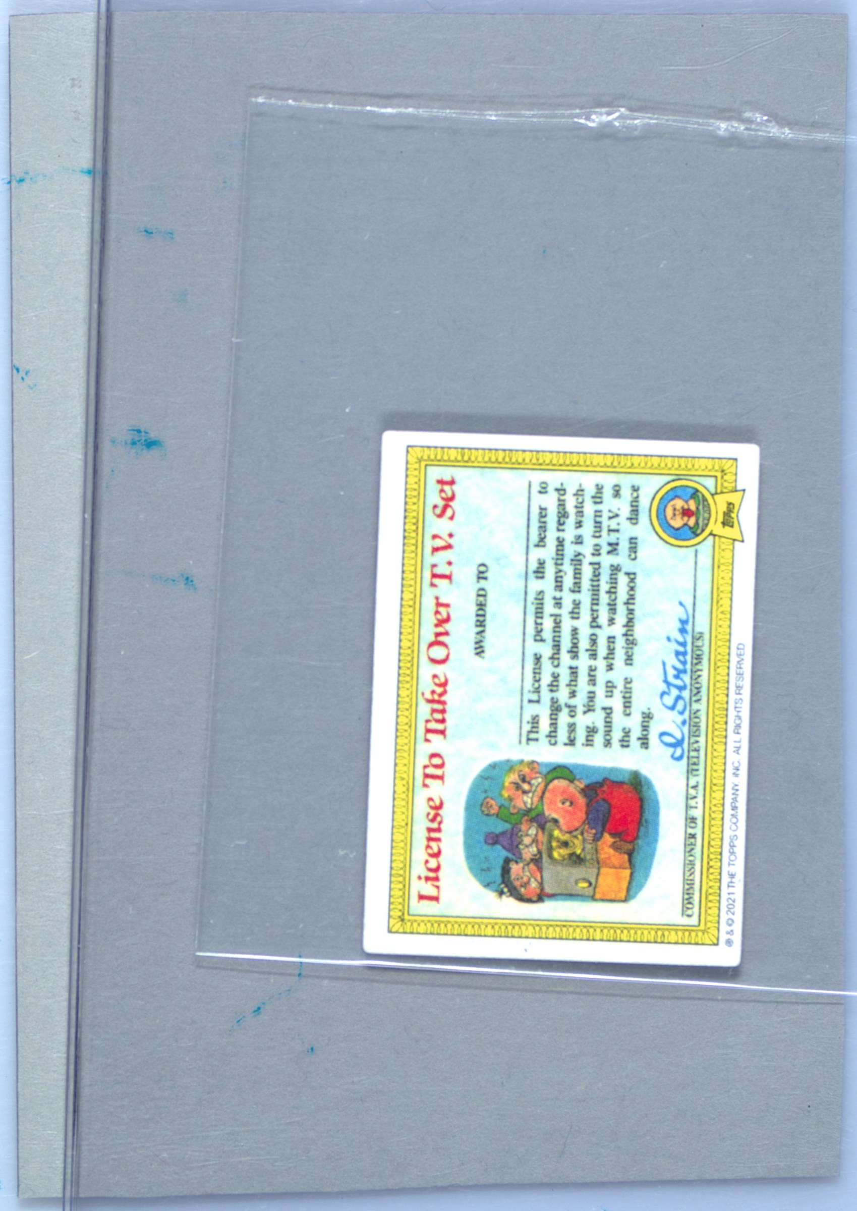 2021-22 Topps Super Impulse GPK #30A New Wave Dave front