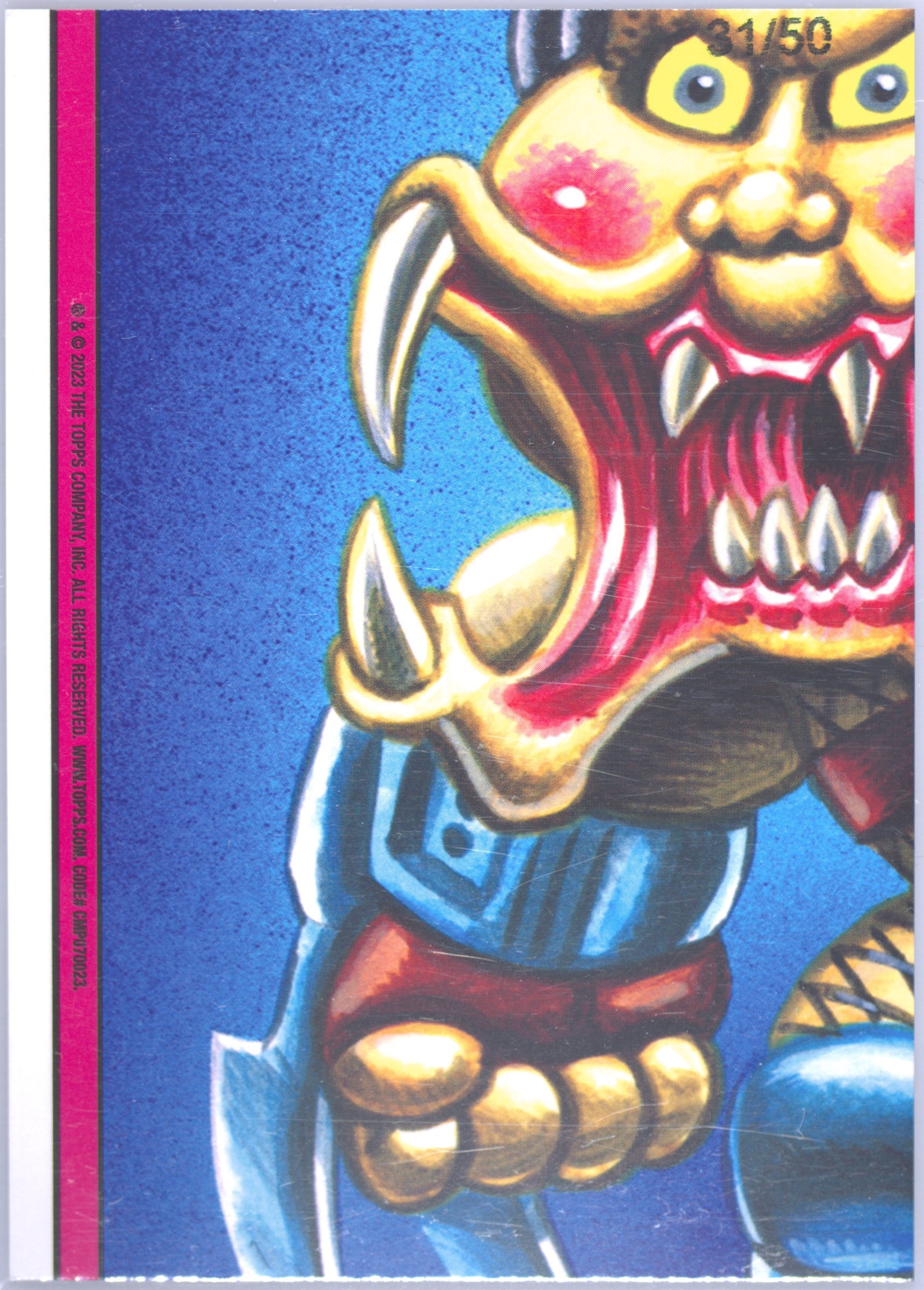 2023 Topps Garbage Pail Kids Intergoolactic Mayhem Fool'S Gold #74b Paranormal Peter front