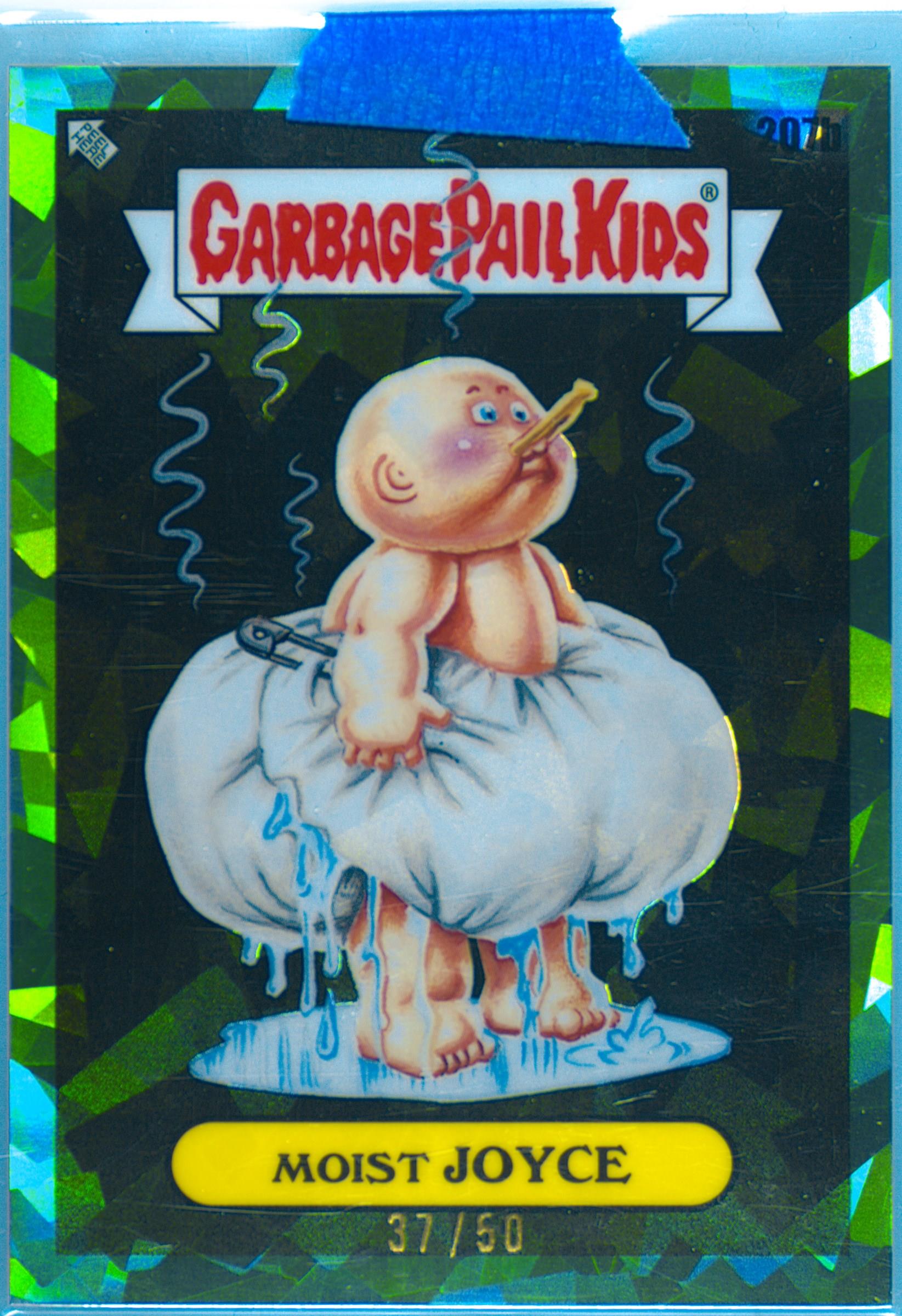 2023 Topps Topps Garbage Pail Kids Sapphire Edition Green #207b Moist Joyce front