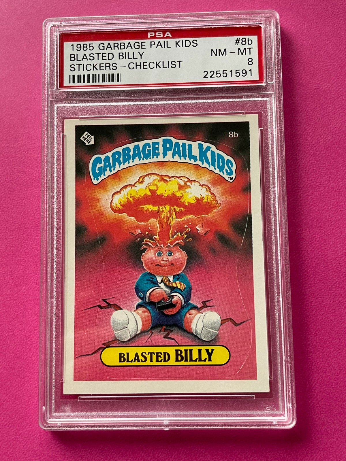Blasted Billy PSA 8