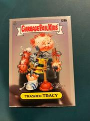 2021 Topps Garbage Pail Kids Sapphire Edition Aqua #129b Trashed Tracy front